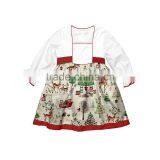 New Design Wholesale Baby Girl Boutique Matching Clothing Sets Smocked Baby Girl Dress thumbnail-6