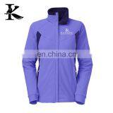 OEM service outdoor breathable womens softshell jacket