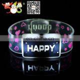 Whosale Promotion Multicolor Flashing Led Bracelet thumbnail-5