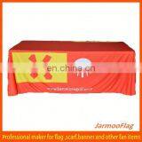 Orange color publicize cheap table cover