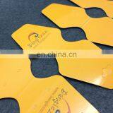 Custom Gift Clear Clothing Hang Tags thumbnail-1