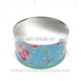 2016 Wholesale Custom Round Cake Tin Cake Packaging Tin Box thumbnail-3