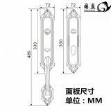 Door Lock Shuangla European-style Lock Anti-theft Lock Office Door Lock Copper Door Mechanical Lock Guoyin Villa Wooden thumbnail-3