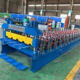 Automatic Iron Sheet Trapezoid Roof Wall Plate Cold Roll Forming Machine thumbnail-5