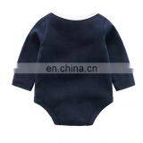 Multi Colors Warm Baby Rompers Unisex Long Sleeve Knitted Baby Jumpsuit thumbnail-2