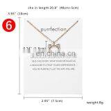 Rinhoo Бабочка Слон Перл Любви Золотой Подвеска-Цепочка для Шеи, Ключица, Фешн-Цепочка, Женское Ювелирное Изделие thumbnail-4