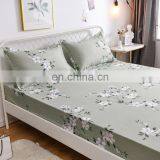 Wholesale Luxury Queen King Size Aole Cotton Bedspread Bedding 3d Flower Fitted Bedsheet Set Mattress Protector Cover thumbnail-3