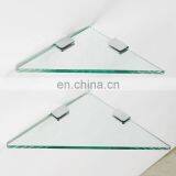 8mm Tempered Bathroom Corner Shelf Glass thumbnail-2