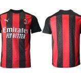 2020/21 Season AC Milan Blank Home Thailand Jersey