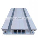 Extruded Metal Slide Parts Aluminium Double U Profile thumbnail-2