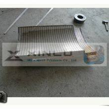 Sieve Bend Plate, Stainless Steel Wedge Wire Screen Panels For Solid - Liquid Separation