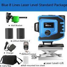 Laser Level Green Beam Laser Cross 12 Line Self Leveling 3D Auto Rotary Construction Line Laser thumbnail-5