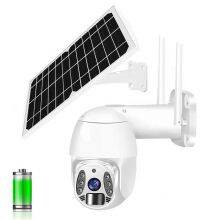 Styco Innovative PTZ Wireless Outdoor Solar Powered Wifi Security Battery IP Camera With Solar Panel Support 4G SIM Card