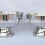 luxury oval metal bucket for party