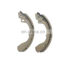 China Brake shoe manufacturer no noise semi-metallic auto brake shoes for Kia RIO for Toyota YARIS