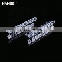 Laboratory Pcr Tubes Consumables 0.2 ml 8 Strips