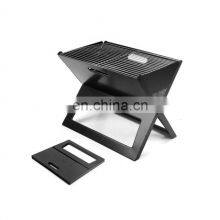 Hot Selling Black Foldable Portable X Shape Camping Bbq Grills thumbnail-3