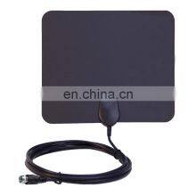 Digital Indoor HDTV Antenna for 4K 1080P UHF VHF Freeview HDTV Channels With Coax Cable