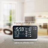 2016 Hot Selling Bluetooth Digital Clock With Weather Station and Barometer