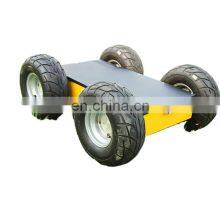 Universal Type Wheel Type Autonomous Outdoor Robot Chassis for Sale thumbnail-3
