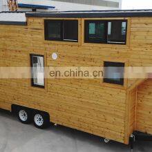 Prefab Mini Movable Mobile Modular Homes Field Site Office Trailer Tiny House On Wheels For Sale thumbnail-2