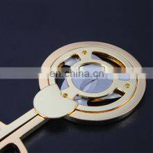Top Rated Supplies Metal Tabletop Wholesale Classic Gold Desk Steel Scissors Logo Cigar Cutter Custom thumbnail-5