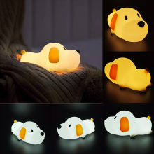 Hot Sale Children Baby Popular Cute Animal Rechargeable Silicone Led Night Light For Kids thumbnail-2