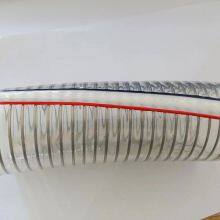 Flexible Clear PVC Steel Wire Reinforced Hose thumbnail-4