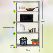 NSF EPOXY WIRE SHELVING Wire Shelving for Closet Wire Shelf, Wire Rack, Chrome Shelf, Chrome Rack thumbnail-5