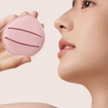 Super Thick 4mm Rubycell Marshmallow Powder Puff Liquid Makeup Puff Professional Makeup Blender Sponge Puff With Ribbon thumbnail-2