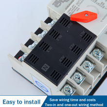 Automatic Transfer Switch 1-125A Changeover Switch for Ganerator thumbnail-4