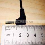 10cm Gold Right Angle 4 Poles 4C Male to Female 3.5mm TRRS Cable thumbnail-5