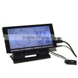 LCD Display Clock With Calendar / Thermometer / Compass Use in Car thumbnail-4
