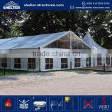Custom made 850g/sqm PVC coated fabric roof cover ghana marquee tent giant church tents
