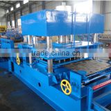 Two waves high way guard rail roll forming machine (post cutting )