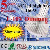 Linear ac Led High Bay 160W SMD3030(757) Dimmable 5years Warranty thumbnail-1