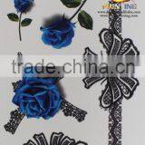 Ecofriendly Flower Tattoo Sticker Custom Design thumbnail-4