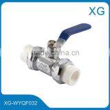 Brass Handle Brass Ball Stop Vale/brass Insert Ppr Pipe Stop Valve/brass Ball Cock Valve/stop Valve Dn20 thumbnail-2