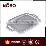 Decorative Stainless Steel Non-slip Serving Tray thumbnail-4