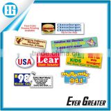 Fashion colorful and graphics bumper stickers