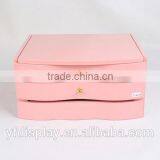 High Finish Princess Wooden Jewellery Box, Pink Painting Jewellery Box, Jewellery Collection Case