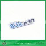 Sinicline Satin Material Straight Cut Woven Brand Name Label
