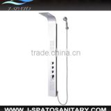 Contemporary computer controlled stainless steel Hydrotherapy shower panel from hangzhou
