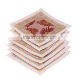 Indian Silk Table Runner With 6 Place Mats & 6 Coaster in Blue Color Size 16*62 thumbnail-3