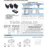 ON-OFF-ON UL CE Approved Rocker Switch KCD3-103C-T thumbnail-2
