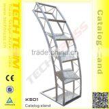 KS01 Height 1910mm Aluminum Display Rack,High Quality Catalog Stand.
