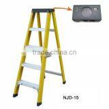 Fiberglass Single Side Ladder With Top Tray. thumbnail-1