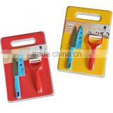 Knives Made in China With Peeler and Cutting Board Set thumbnail-1