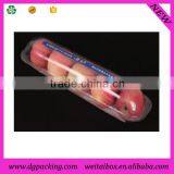 Hot Sale Long Rectangle Transparent PET Apple Fruit in a Row Packaging Boxes thumbnail-1