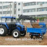 CE cetificated factory supply good quality 50hp 4wd farm tractor with front loader